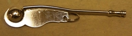 20th century stainless boatswain's whistle