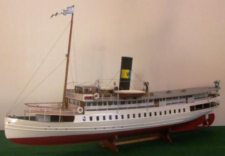EXPRESS I (1900), Scale 1:75. Waxholmsbolaget