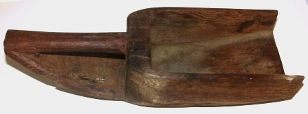 Late 19th century wooden bailer from the Swedish archipelago.