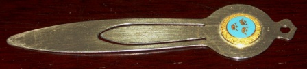 Mid 20th century bookmark from SAL (Swedish American Line).