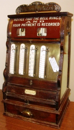 Late 19th century cash register from a British "Sailor's Inn" 