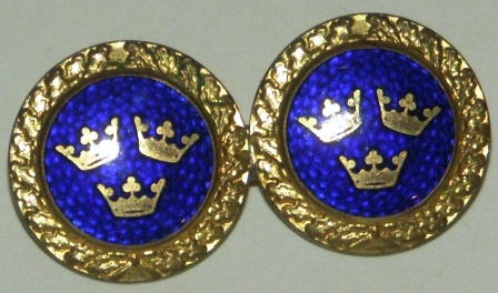 Mid 20th century brooch from SAL (Swedish American Line).