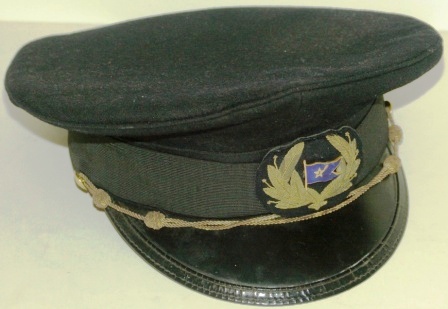 20th century merchant Navy Officer's cap from the Swedish shipping company JOHNSON LINE. 