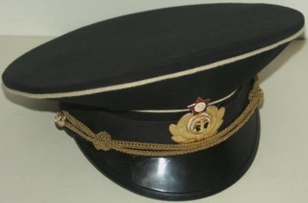 20th century Soviet Navy Officer's cap.