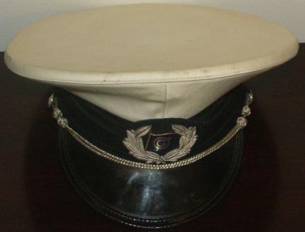 20th century merchant Navy Officer's cap from the Swedish shipping company GRÄNGES REDERI AB. 