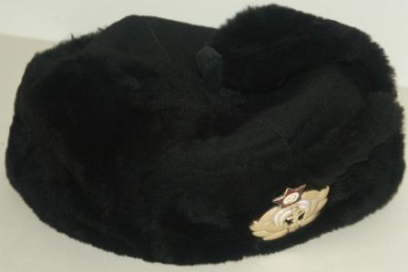 20th century Soviet Navy Officer's winter hat
