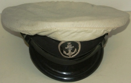 20th century Soviet merchant Navy Officer's cap.