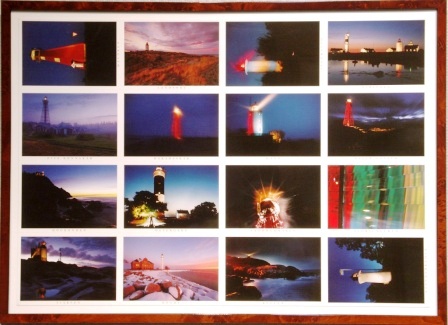 Collection of 16 different Swedish lighthouses 