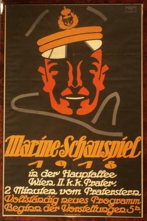 "Marine Schauspiel Wien 1918" (Maritime Show Vienna 1918)