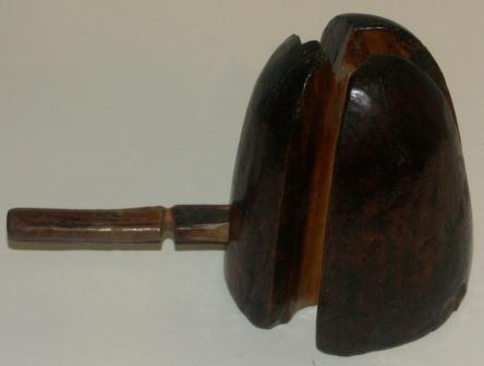 Late 19 century wooden cordage tool.