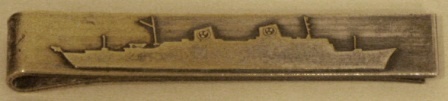 20th century Swedish American Line (SAL) tie holder