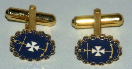 Mid 20th century cuff-links from Swedish Lloyd. In original box.