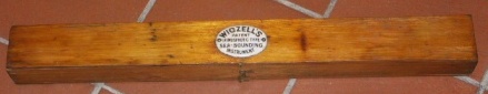 Early 20th century Wigzell's atmospheric sea-sounding instrument in original box including instructions for use