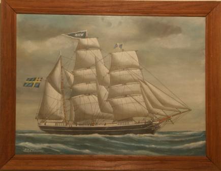 WIIK-Väddö, Capt. A. Pettersson. Incl ship history.
