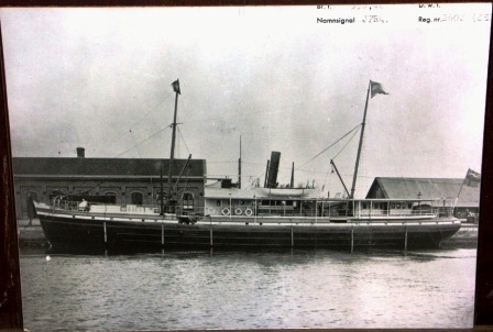 S/S Gestrikland (ex Bråviken), built 1858 in Norrköping, Sweden