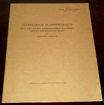 Theodor Wåhlin - Astrolabium Planisphaerium