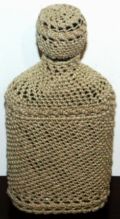 Rope-coated Glass Bottle