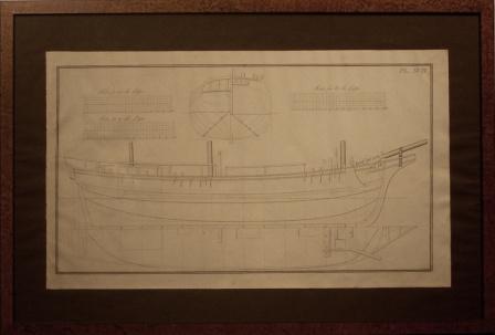 Hull construction drawing