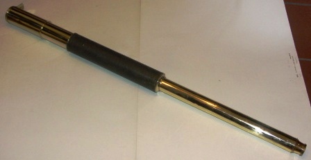 Antique Brass Telescope 16" Marine Navy London Old Queen Vintage W/ Wooden Box 