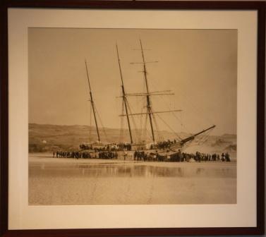 The VOORSPOED stranded at Perranporth 1901